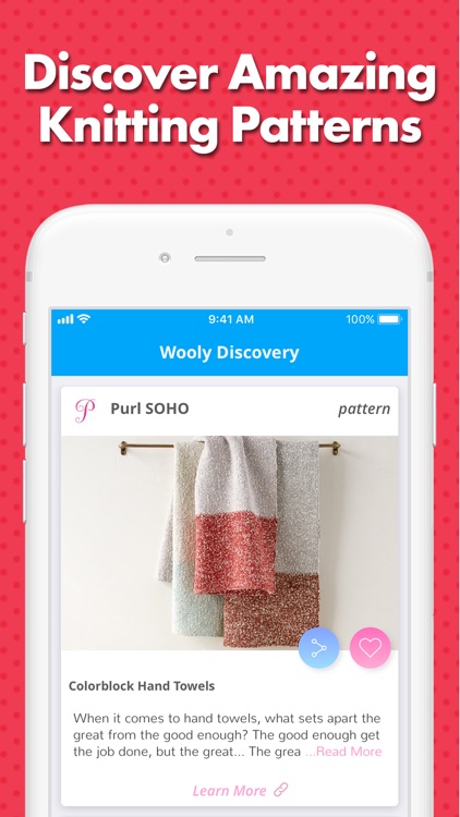 Wooly - Knitting & Crochet App