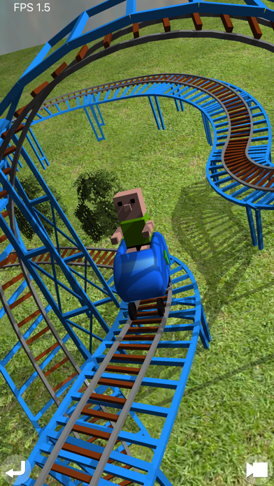 Toy RollerCoaster 3D Screenshot