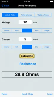 How to cancel & delete ohms law for power educalc 1