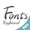 Icon Fonts Keyboard Pure