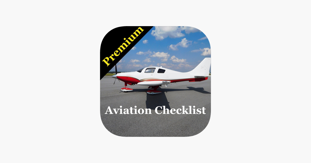 Aviation Checklist Premium On The App Store