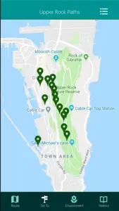 Gibraltar Upper Rock Paths screenshot #3 for iPhone