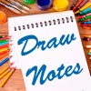 Draw notes with photos icon