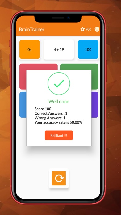 Brain Trainer - Math Game Screenshot