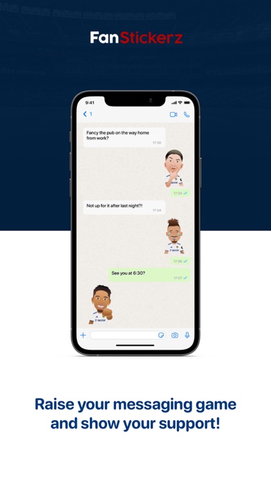 FanStickerz Screenshot