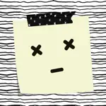 Sad Notes for iMessage App Cancel