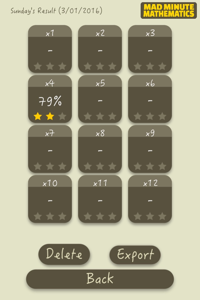 Mad Minutes Mathematics screenshot 3