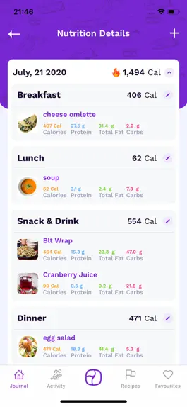 Game screenshot SmartPlate | #1 Food Tracker apk