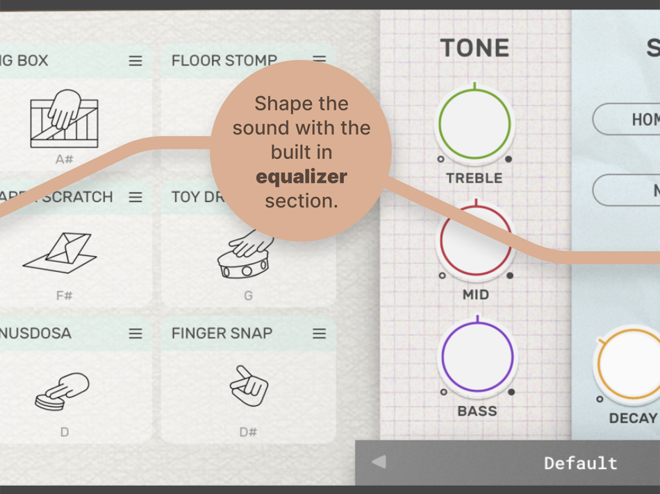 #3. Ting - Percussion Instrument (iOS) 由: Klevgränd produkter AB