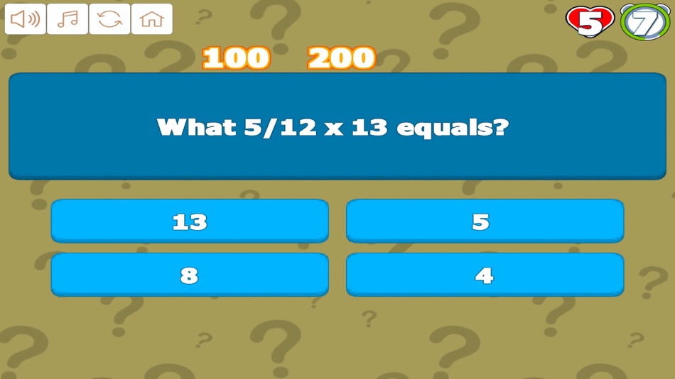 #4. Grade 6 Math Trivia (iOS) Podle: Incuvation Labs LLC