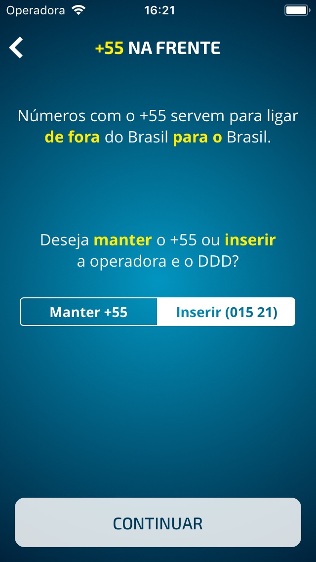 iPhone screenshot