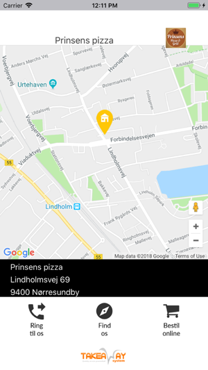 Prinsens pizza og grill Nørre