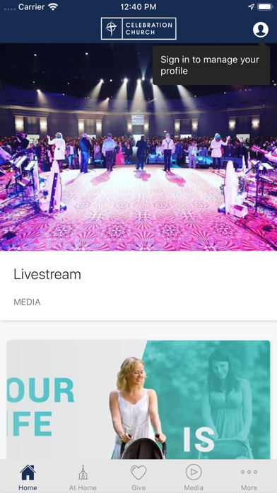 Celebration Church WI Screenshot