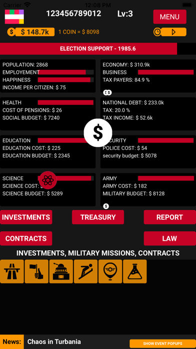 Republic inc. Screenshot
