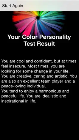 Game screenshot Color and Personality Tests apk