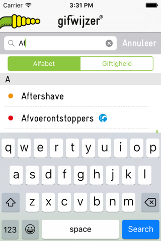 De Gifwijzer screenshot 3