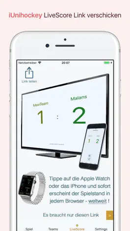 Game screenshot iUnihockey apk