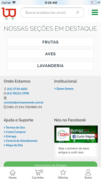 Armazém Web