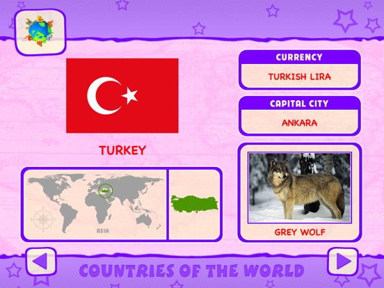 Screenshot #4 pour Countries of the World-HD