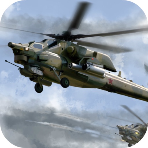 Fly Military Helicopter 18 icon