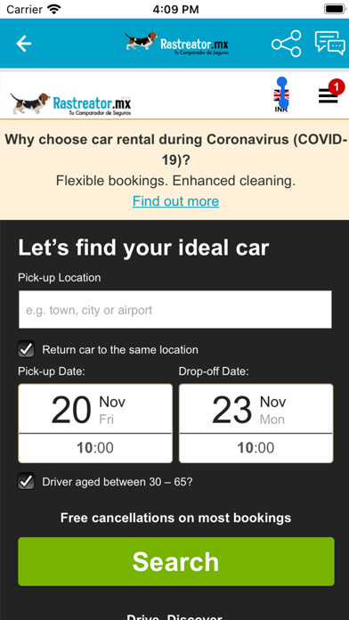 Rastreator Screenshot