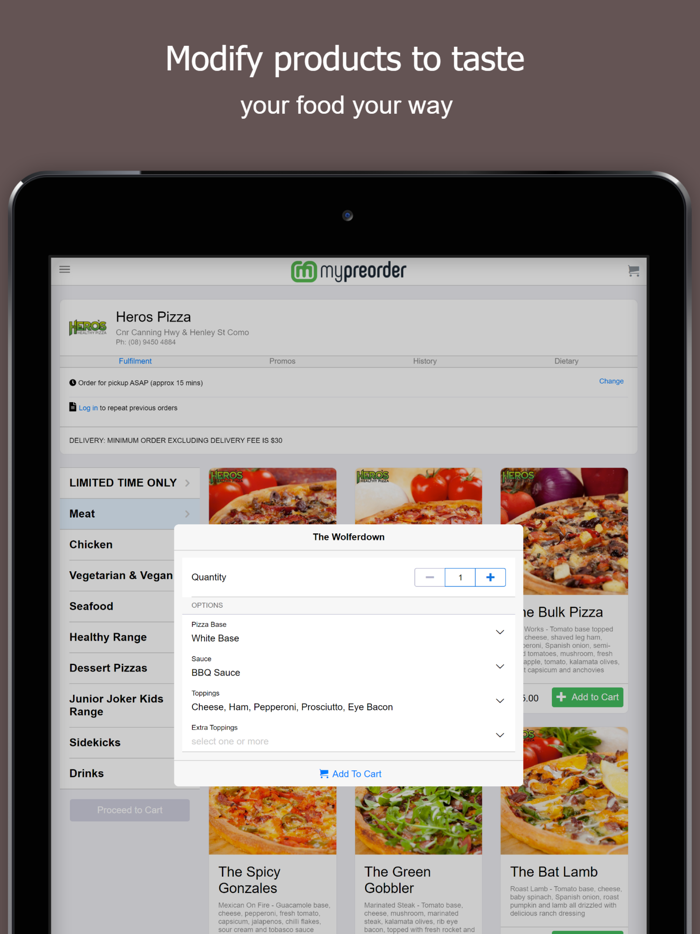 mypreorder - food and drink