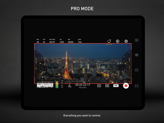 Screenshot #6 pour Protake - Mobile Cinema Camera