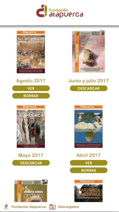 Fundación Atapuerca Screenshot