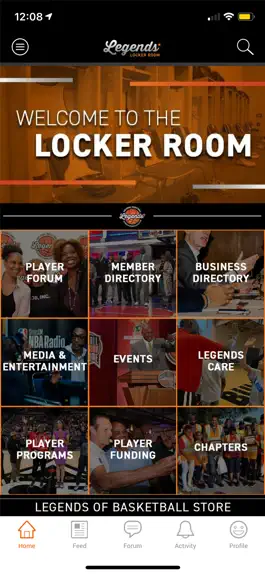 Game screenshot NBRPA Legends Locker Room mod apk