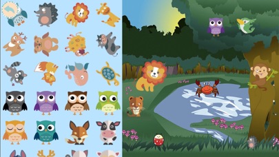 How to cancel & delete Animals stickers book 2D kids from iphone & ipad 2
