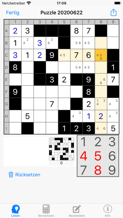 Screenshot #1 pour Str8ts Solver