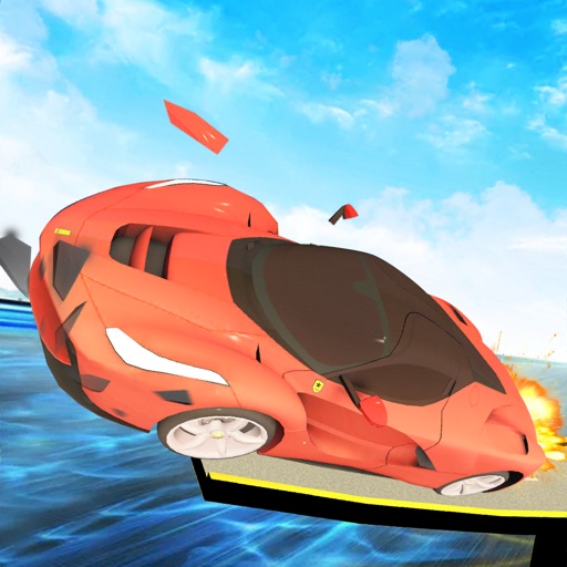 Jet Car 3D Icon