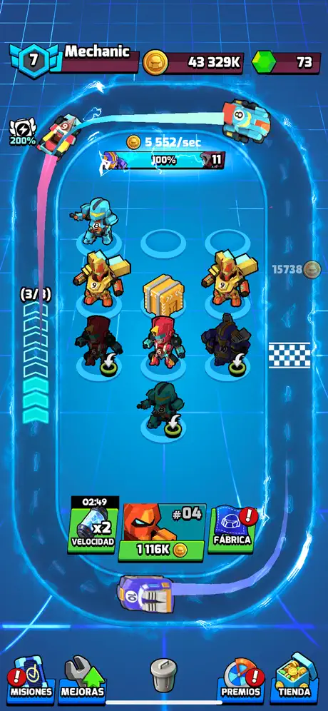 Merge Robots - Idle Games