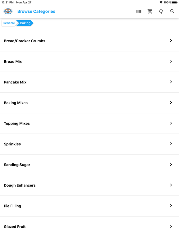 DVF Mobile Order iPad screenshot 5 - Business app