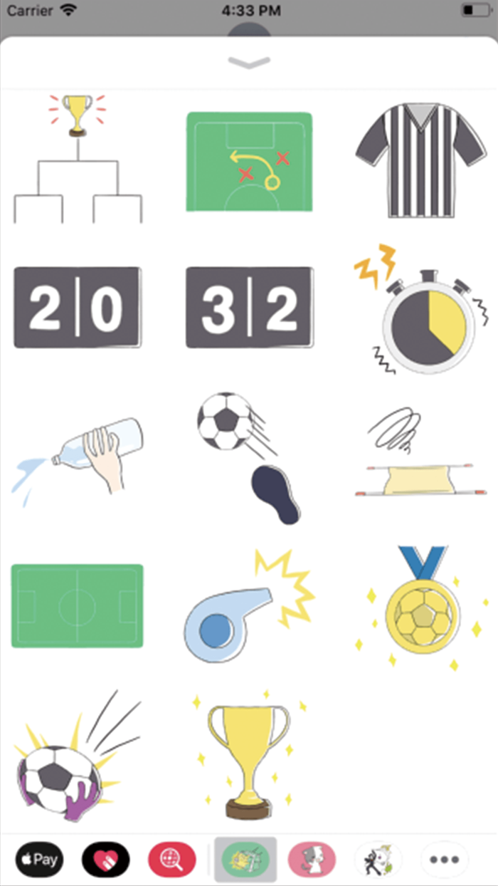 Fun Soccer Stickers