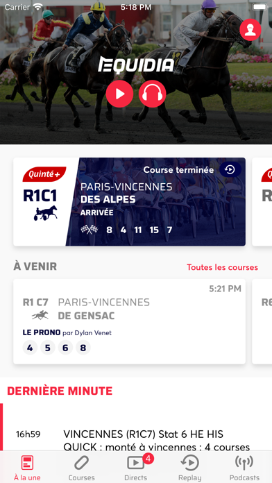 Screenshot #1 pour EQUIDIA