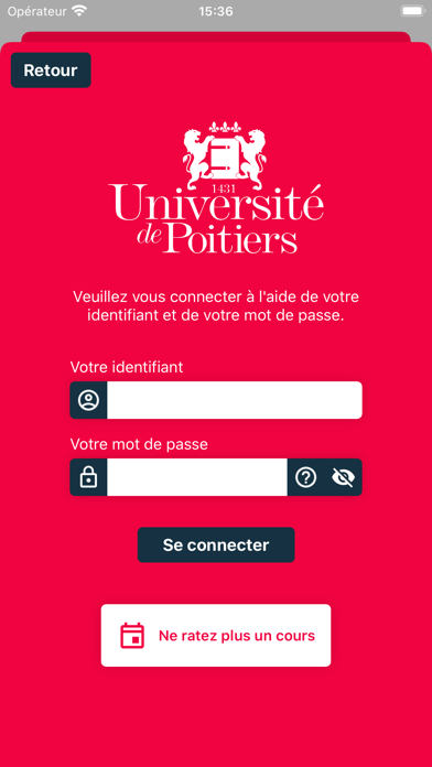 UnivPoitiers Screenshot