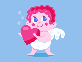 God Cupid Cute Stickers