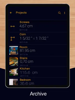 Captura de Pantalla 5 Regla (Ruler App +Photo Ruler) iphone