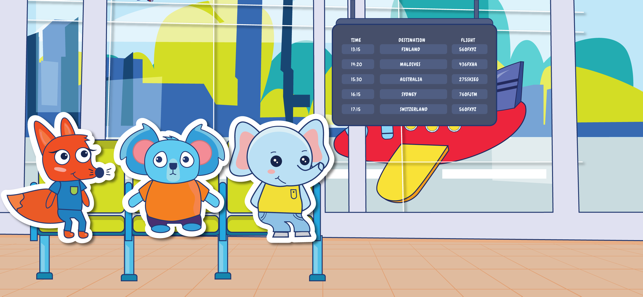 ‎EduKid: Kids Airport Games Screenshot