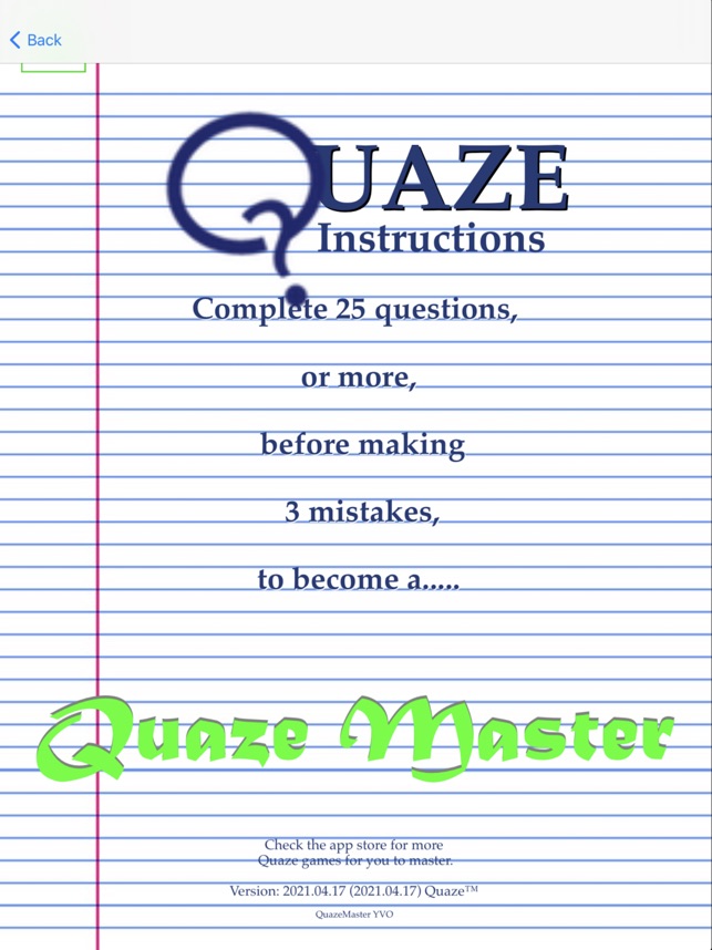 ‎Quaze SAT Vocabulary