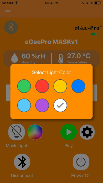 eGeePro Intelligent Mask Screenshot