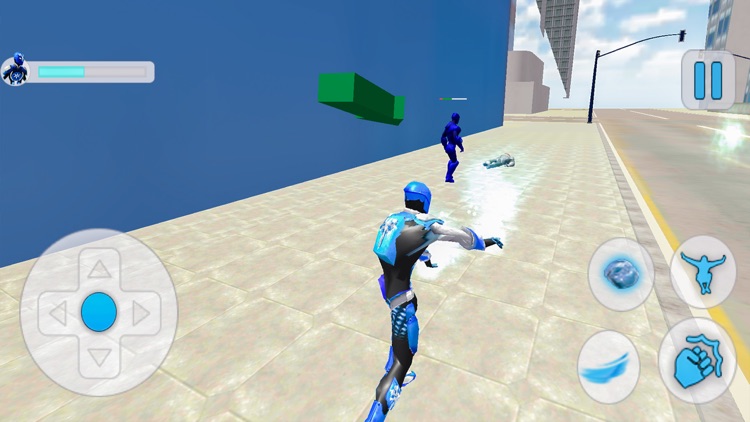 Mad City Superhero: Snowman screenshot-3