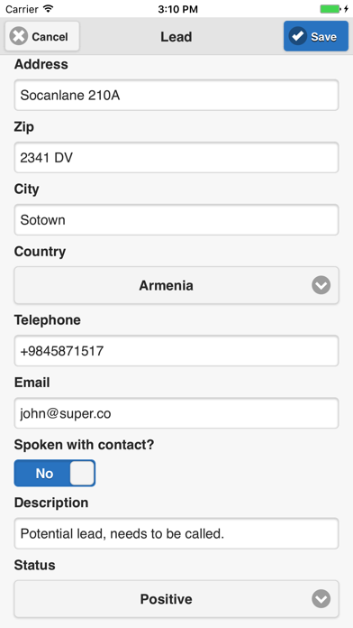 PestSales Screenshot