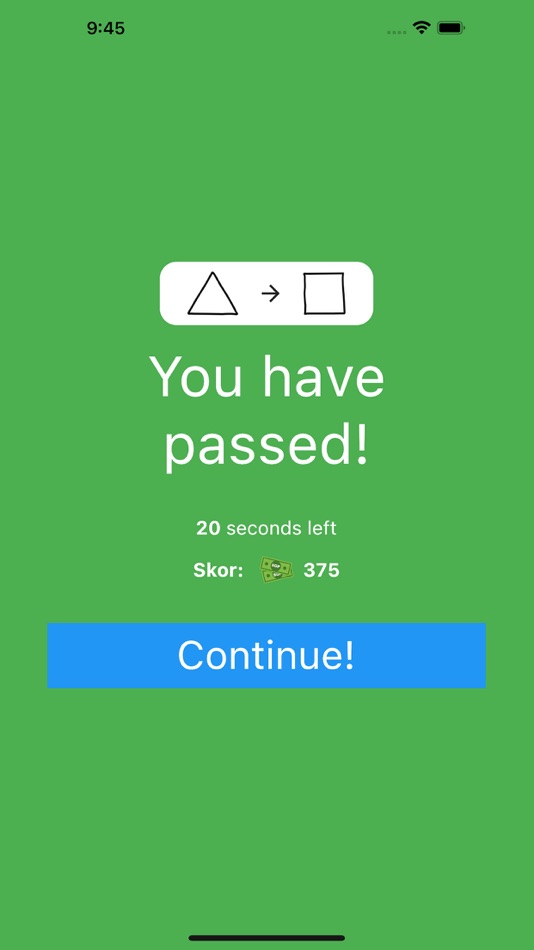 #3. ShapeGame (iOS) 由: Sedat Gulmen
