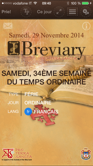Screenshot #1 pour iBreviary TS Plus