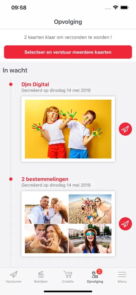 bpost Mobile Postcard