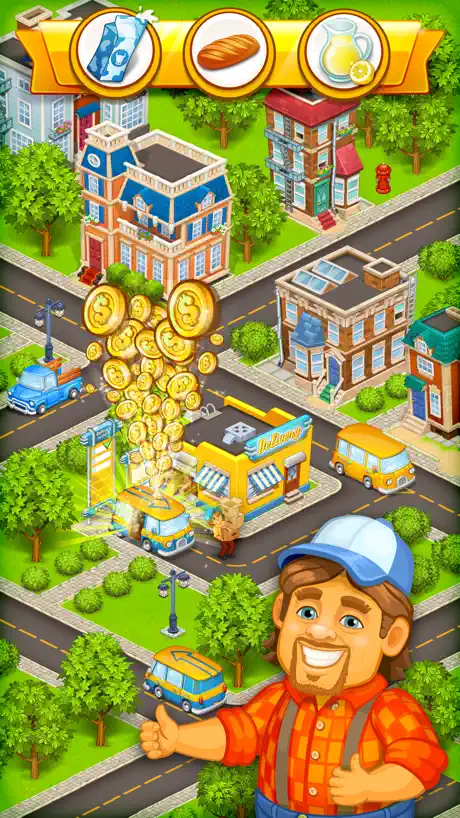 Cartoon City: farm to village