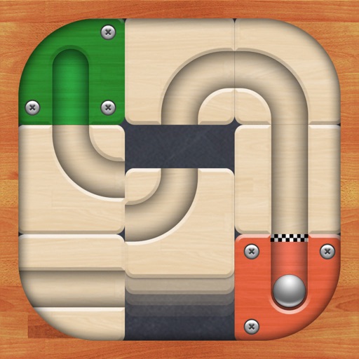 Route slide puzzle game icon