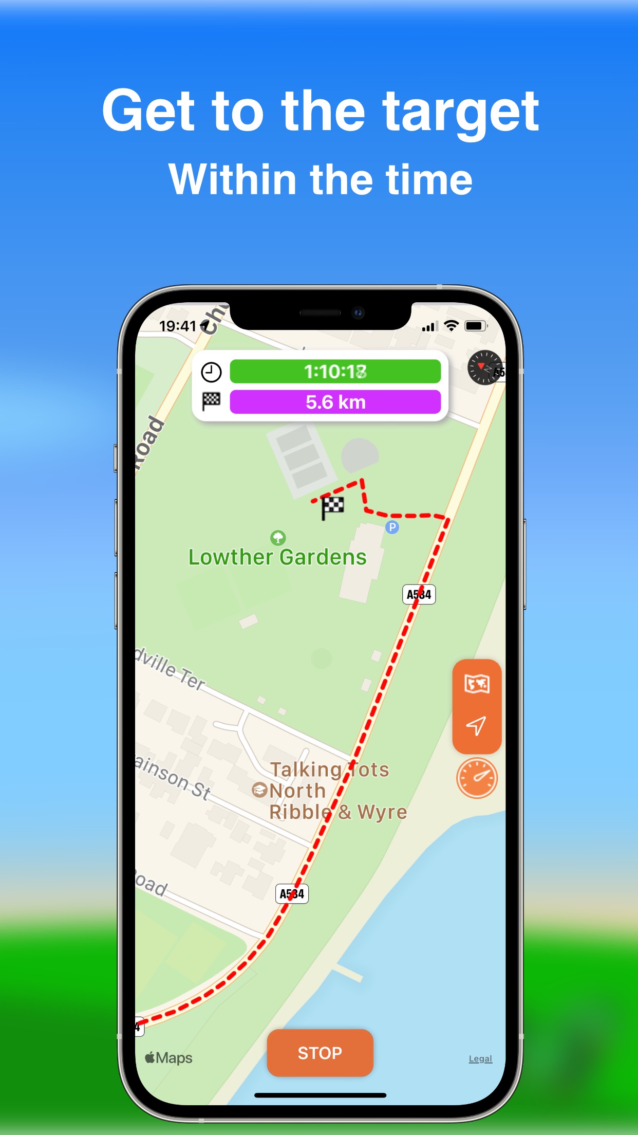Screenshot do app MeandR - Walking Workouts